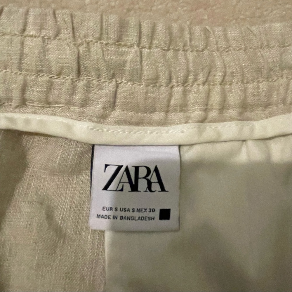 Zara linen pants-small EUC - Picture 6 of 8